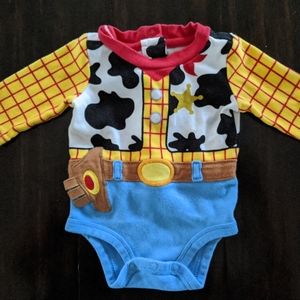 Disney Toy Story Woody onesie - size 0-3 months